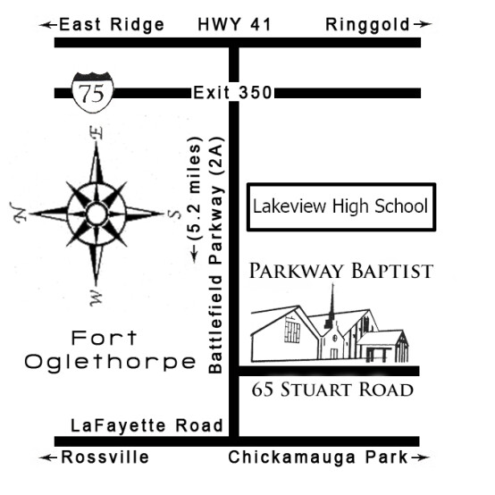 Directions Parkway Baptist Church
